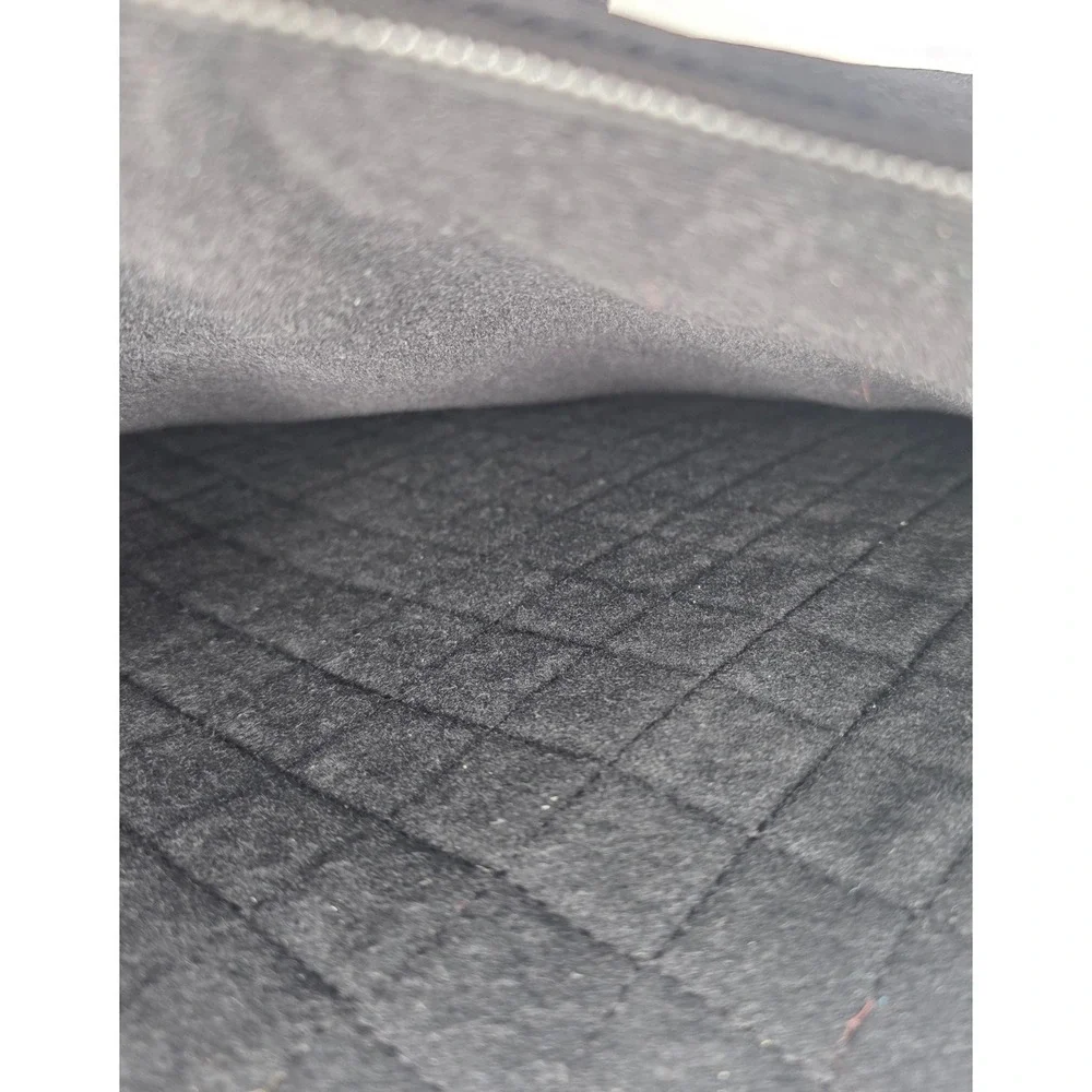 Acme Made Black Laptop Messenger Bag Padded Briefcase with Organizer Pocket